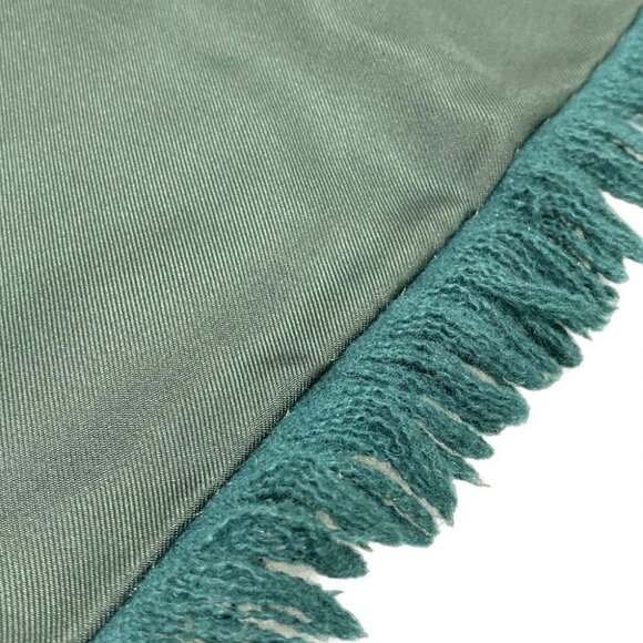 Auth HERMES - Green Multi Scarf - Picture 4 of 5